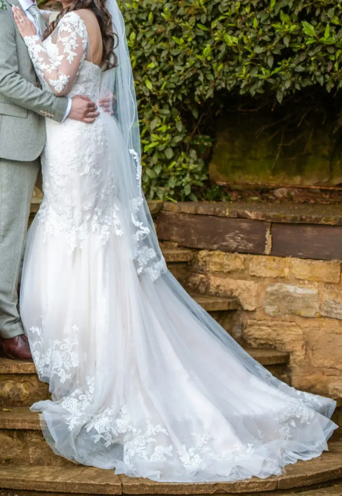 sachin and babi light blue dress Ivory-Champagne Wedding Dresses