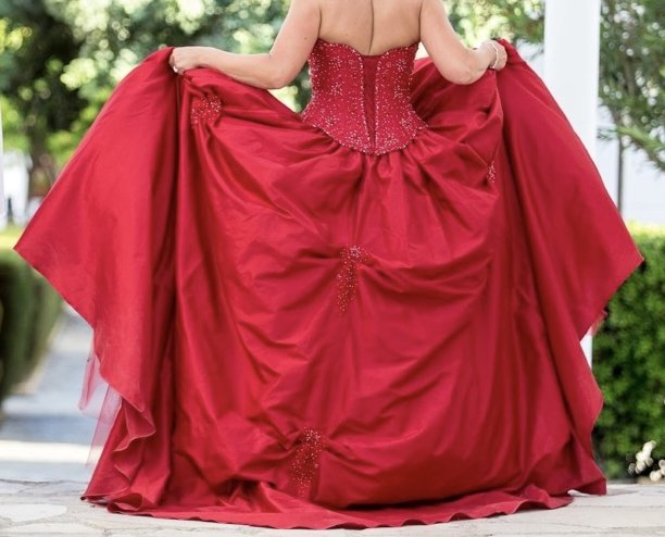 hollywood dreams red wedding dress Hollywood Dreams luxurious red wedding dress